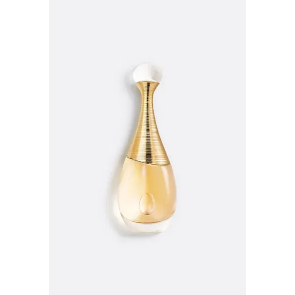 Frasco de Dior J'adore (Dior) sobre fondo oscuro